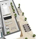 Daire Cs Skyline Rooftop De Nage