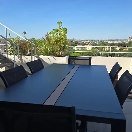 Cs Skyline Rooftop De Nage مونبيلييه