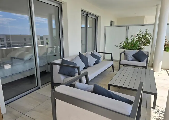 דירה Cs Skyline Rooftop De Nage